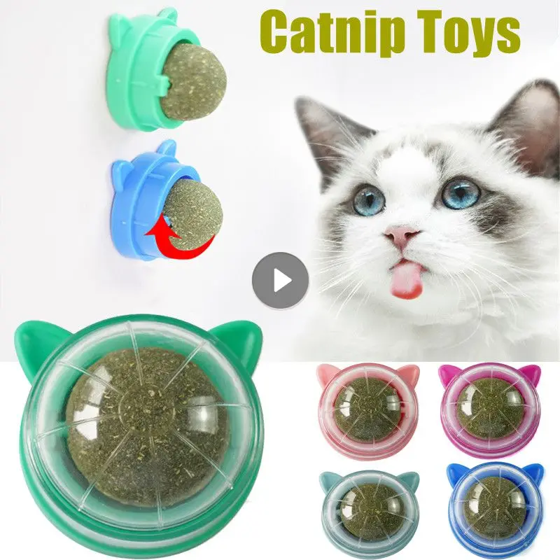 

Healthy Cat Catnip Toys Ball Nutrition Energy Ball Cat Candy Licking Snacks Tooth Cleaning Nutrition Catnip Snack Pet Products