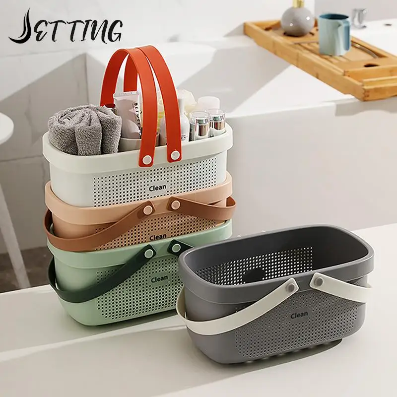 

Сливное отверстие для ванны корзина, портативная корзина для хранения, корзина для ванной из ротанга, пластиковая стандартная коробка для хранения закусок, косметики, мойки