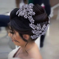 bride headbands wedding tiara and crown crystal headwear bridal hair jewelry wedding hair accessories banquet party headdresses