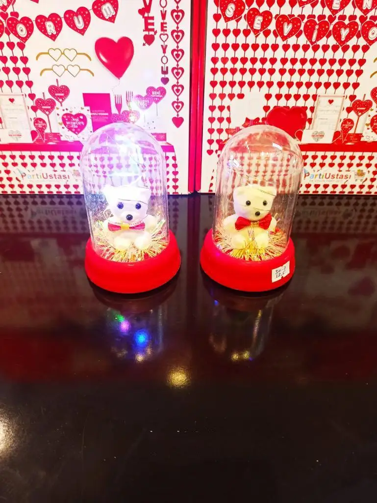 

Колокольчик внутри плюшевый медведь декоративный подарок