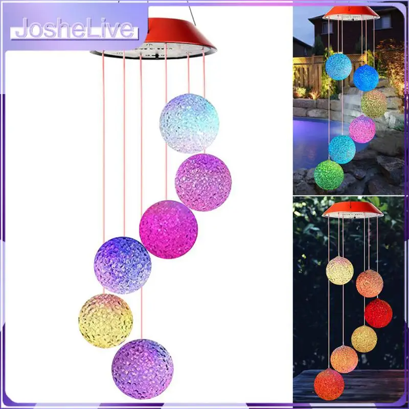 

Solar LED Wind Chime Portable Color Changing Spiral Trimmer Wind Chime Lamp Balcony / Garden / / Outdoor Home Decoration