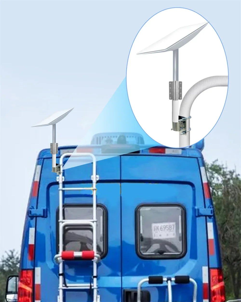 Для антенного кронштейна Starlink V2 наружная точка доступа AP CPE удлинитель Wi-Fi