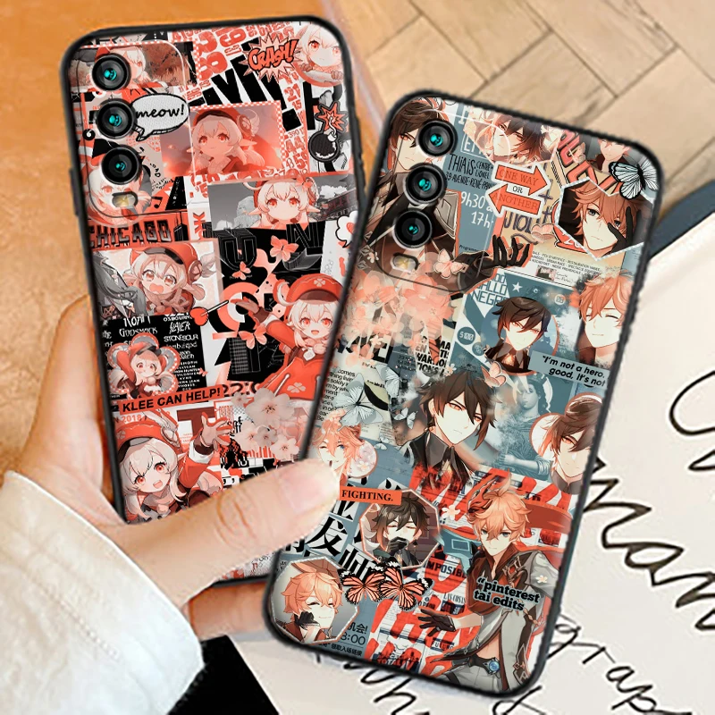 

Genshin Impact GAME Phone Cases For Xiaomi Redmi 7 7A 9 9A 9T 8A 8 2021 7 8 Pro Note 8 9 Note 9T Soft TPU Carcasa Back Cover