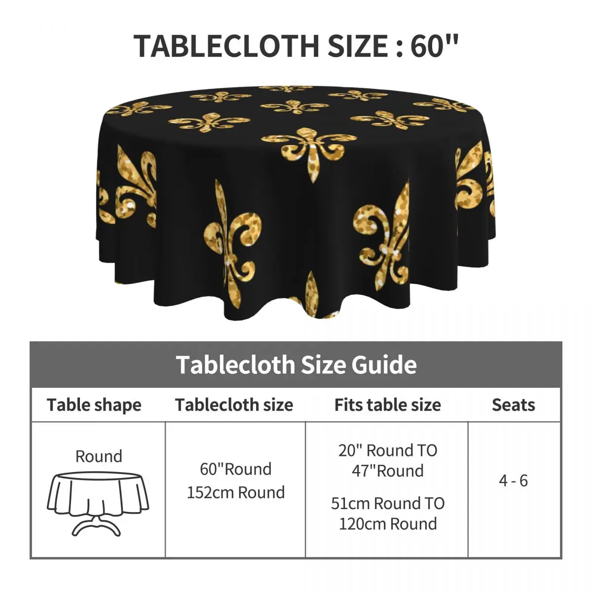 Скатерть для стола Золотой Лис скатерть спальни и общежития круглого декор