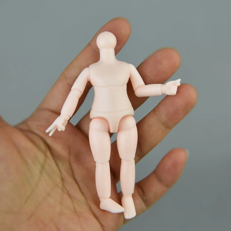 12 см маленькое тело Ob11 кукла мини подвижных суставов Bjd DIY без макияжа