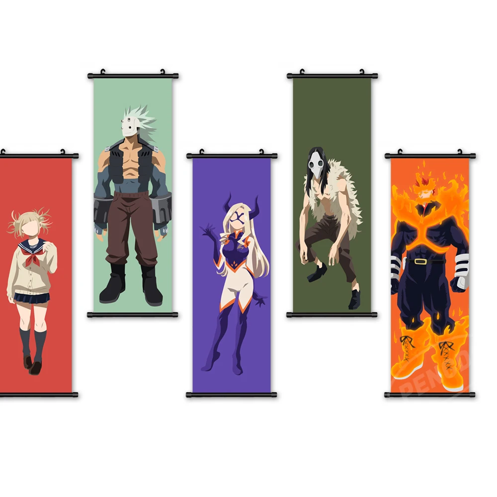 

Anime HD Print Canvas My Hero Academia Hanging Paintings Home Decor Wall Art Modular Fashion Pictures Modern Posters Bedroom