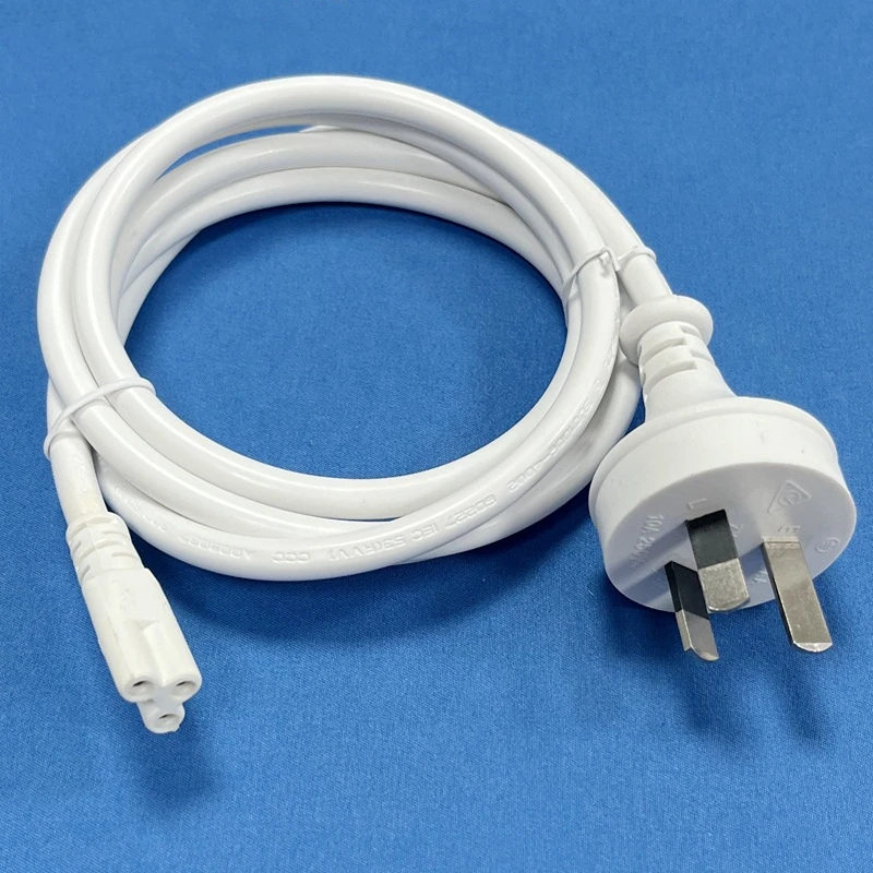 10pcs Australian Plug Three-plug-turn Integrated T5 Lamp Bracket Plug Line 3-core T8 Light Box Cable 3-hole Power Cord