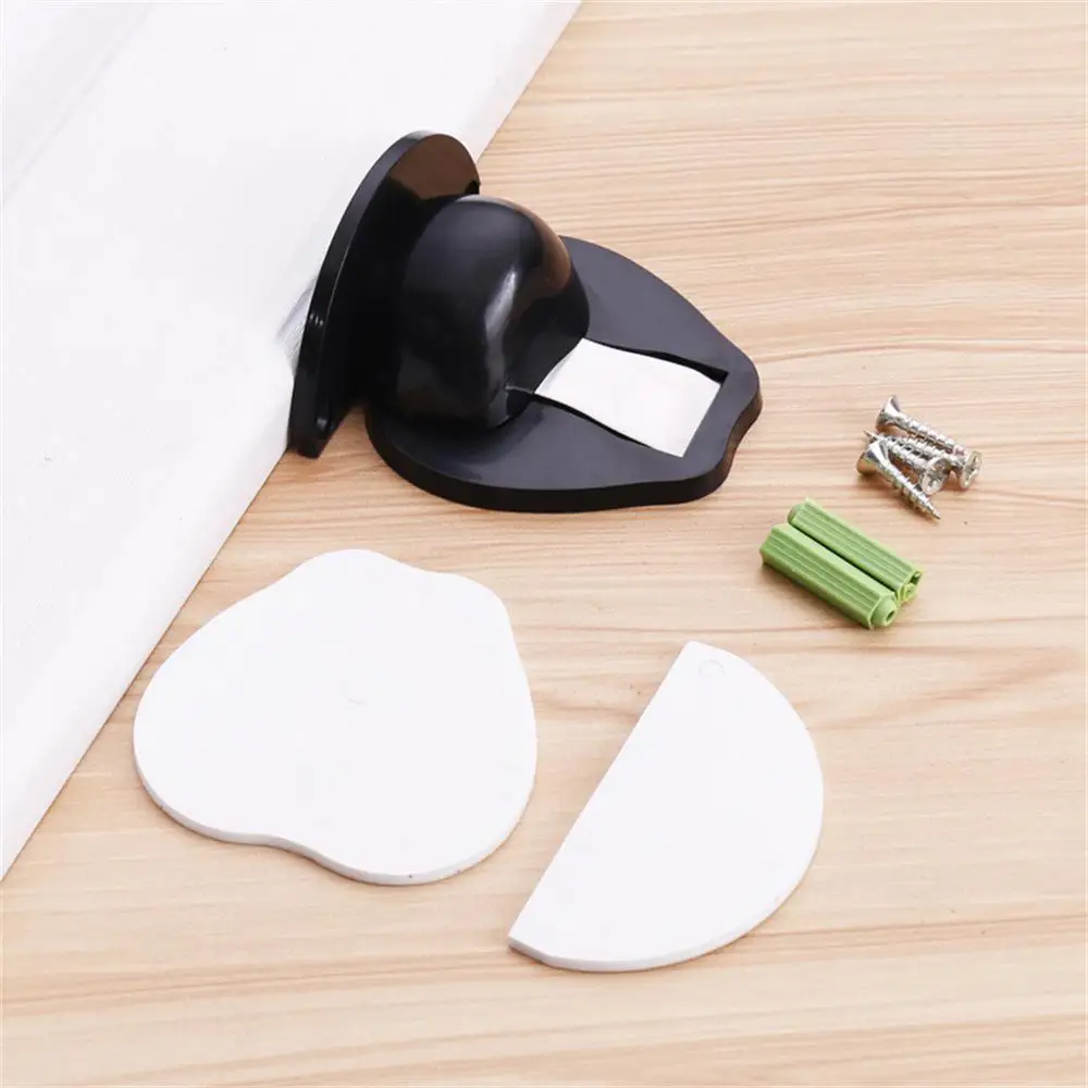 

Anti-collision Creative Ground Suction Anti-kick Door Wall Buffer Invisible Door Stopper 2023 Punch-free Door Suction Plastic