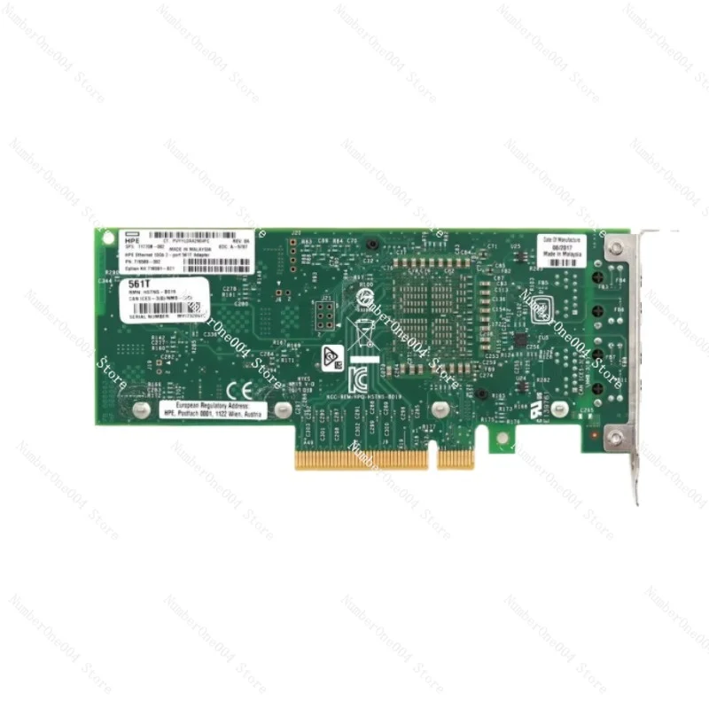 Для X540-T1, T2 двухпортовая 10-гигабитная сетевая интерфейсная карта NAS Synology 10G электрический порт PCIE настольный компьютер (art.: 3920d2e5ee52a) - 3920d2e5ee52a