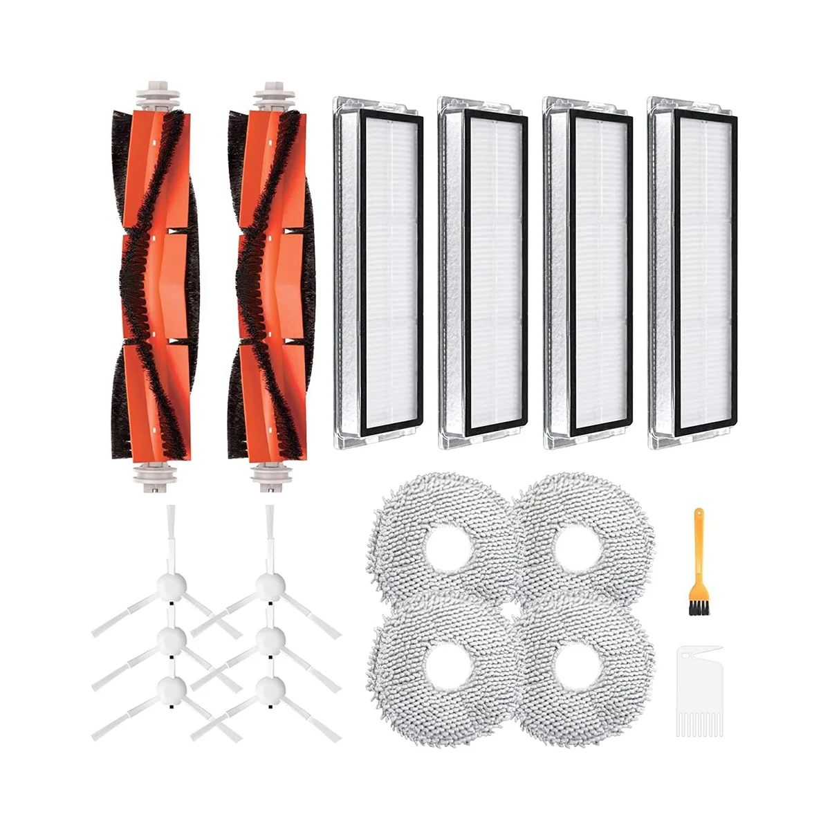 

Accessory Kit for L10S Ultra S10 S10 Pro S20 S20 Pro, for Omni X10+ Robot Vacuum Cleaner