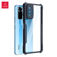for xiaomi redmi note 10 pro case xundd shockproof transparent pc tpu bumper back cover for redmi note 10 4g 5g note 10s %d1%87%d0%b5%d1%85%d0%be%d0%bb