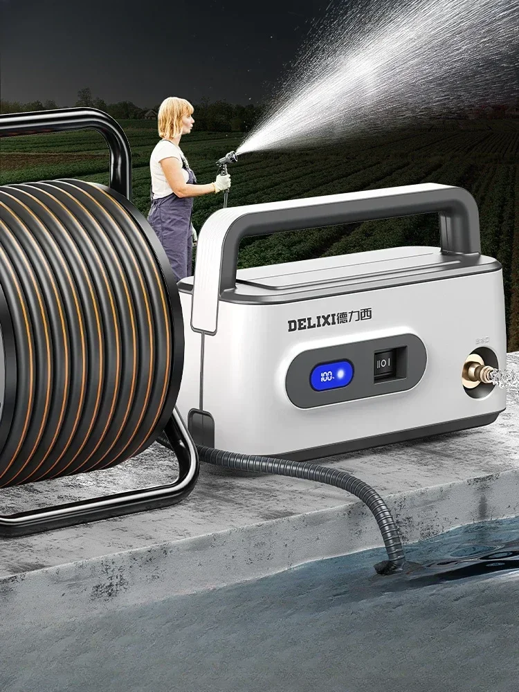 Автоматическая поливочная машина 220 В для орошения зарядный насос сельского