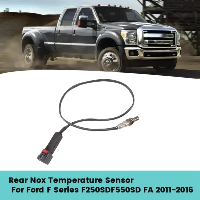 Задний датчик температуры Nox для Ford F250 F350 6.7L Diesel 11-12 кислорода частиц выхлопных