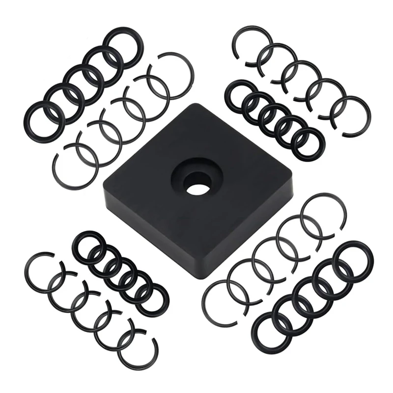 10 комплектов 1/2 дюйма и 3/8 ударное стопорное кольцо зажим фрикционное +