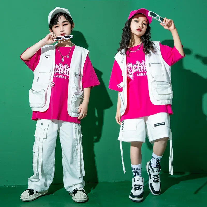 Белая куртка без рукавов жилет повседневные брюки-карго на бретельках шорты для