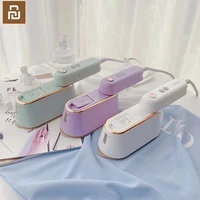 youpin daewoo 1000w handheld steam iron electric ironing wet and dry use smart travel clothes iron 6 holes steam ironing machine