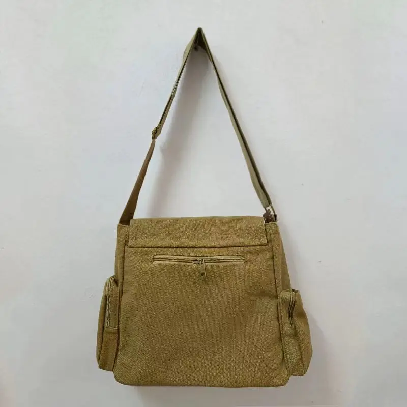 FOSIZZO TOTORO Messenger Bag for Women Designer Handbags Female Shoulder Crossbody Canvas Women's Large Tote Bags Cartoon