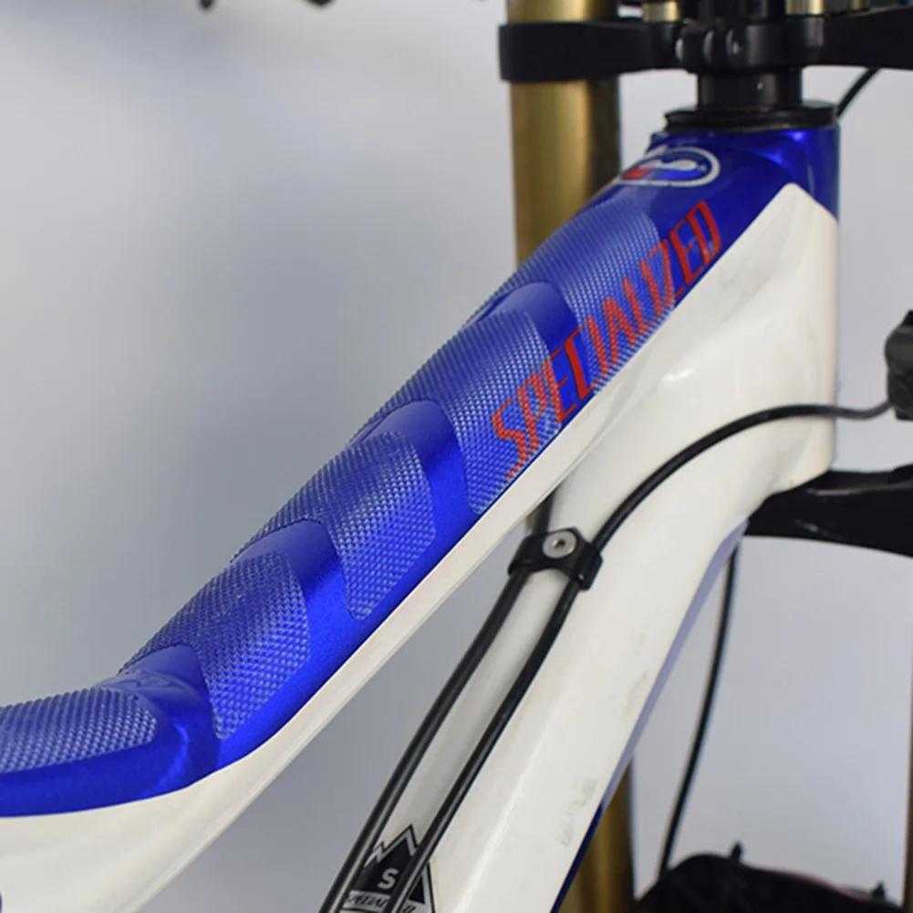 

10 Bike Stickers/Sheet Bicycle Frame Protector Clear Adhesive Frame Guard Against Scratches and Dings
