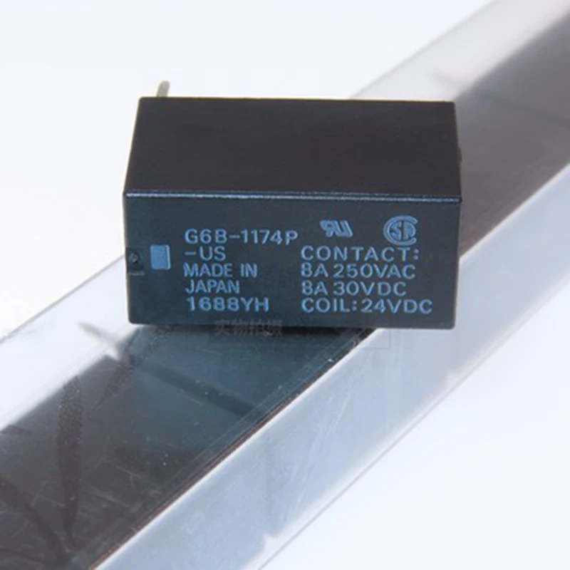 

5 original genuine imported power relays G6B-1174P-US DC24V G6B-1114P-US DC24V G6B-1114P-FD-US-P6B fast delivery