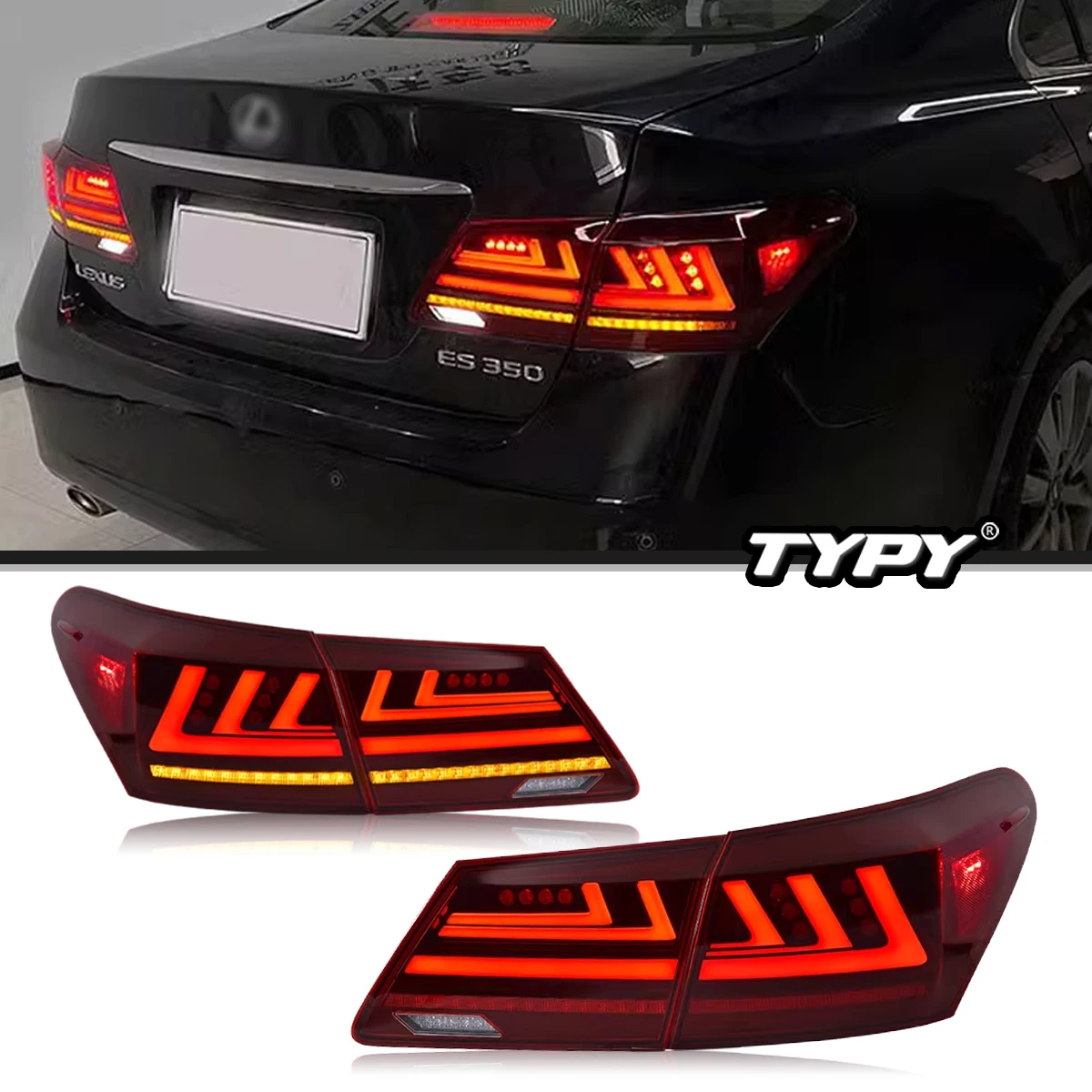 Автомобильные задние фонари TYPY для Lexus ES 2006-2012 светодиодный автомобильные