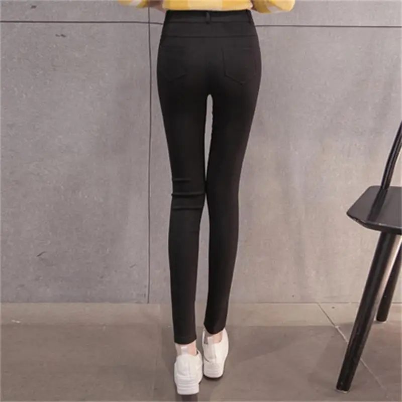 Новинка 2022 тонкая черная подкладка на талии Waichuan эластичная ткань большого