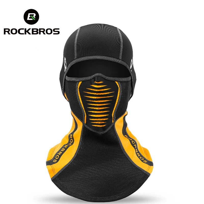

ROCKBROS зимняя велосипедная маска для лица для мужчин и женщин теплая флисовая Ветрозащитная маска мотоциклетная велосипедная Балаклава для ...