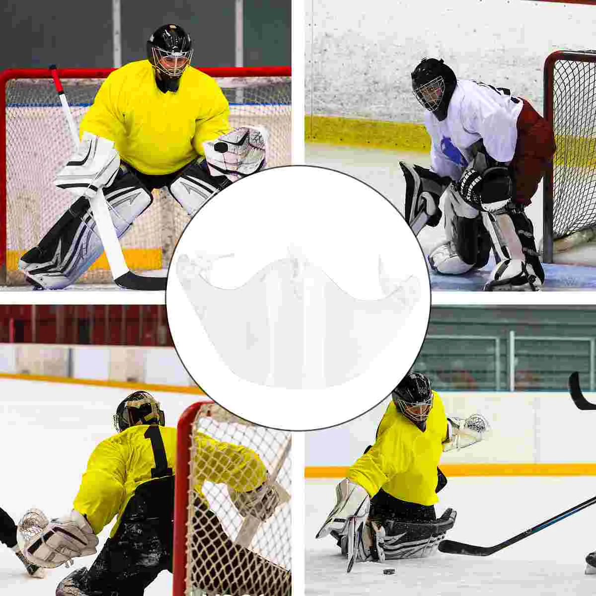 

Ice Hockey Goalie Neck Protector Goalkeeper Guard Protective Supplies Equipment