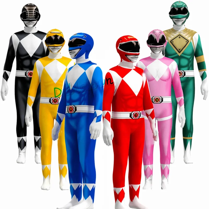 Взрослые дети морфир супергерой Самурай shinkager sentai Ranger Косплей фантазия костюм на