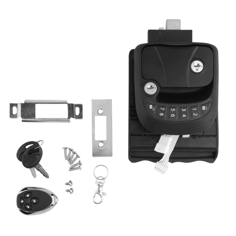 

Фургон-RV БЕСКЛЮЧЕВОЙ замок для входной двери ручка с заглушкой для кемпера-трейлера