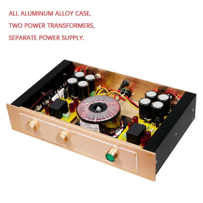 Классический Hi-Fi усилитель мощности Weiliang FM300A класса AB 150Wx2 для домашнего