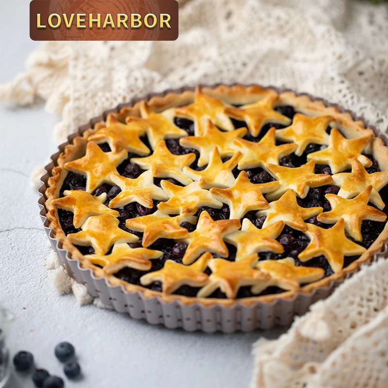 9 5-дюймовая Перфорированная Круглая Форма Для Торта С Антипригарным Покрытием