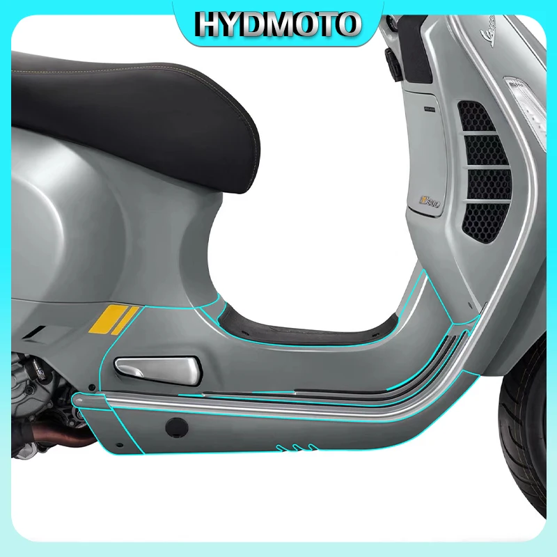 Для Vespa GTS300 GTS 300 HPE gts300 защитная пленка ТПУ Прозрачная невидимая фотоаксессуары