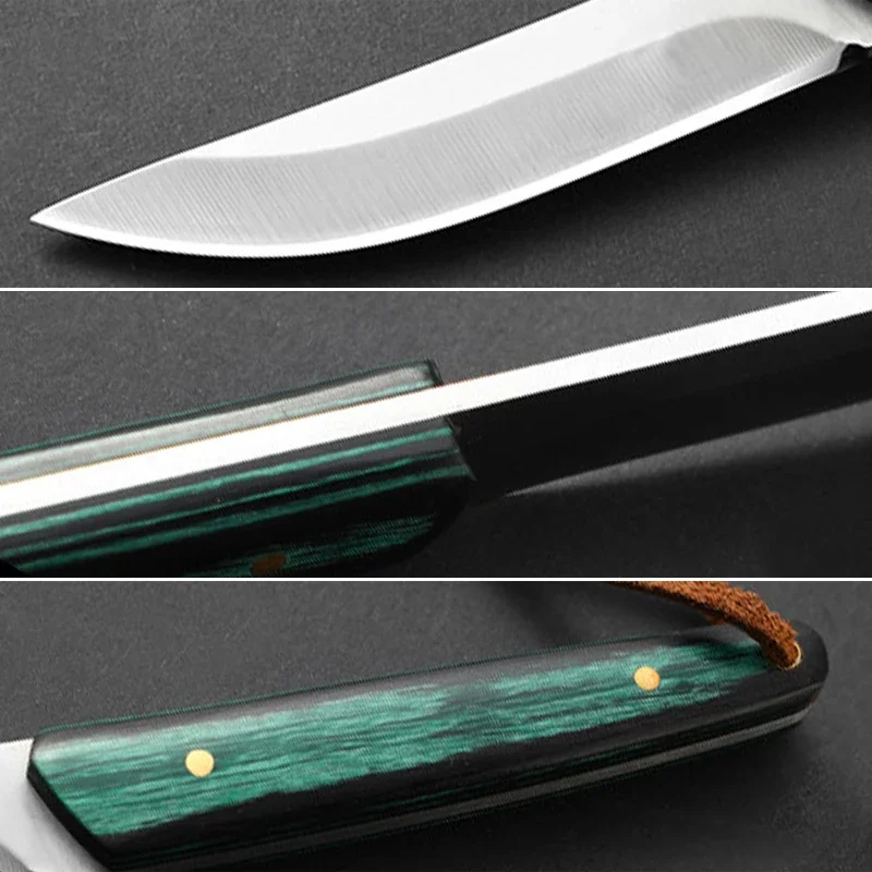 Нож из нержавеющей стали для нарезки кухонный мини-нож ручной ковки косточек