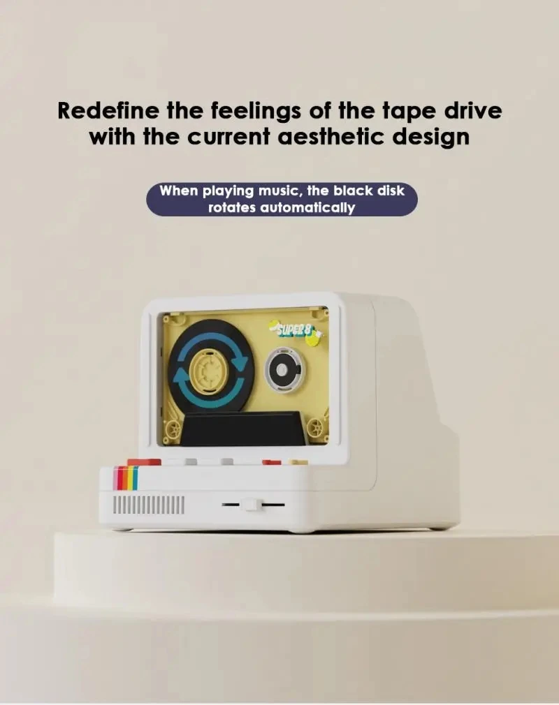 

Multi-functional small audio X20 classic tape fragrance bluetooth speaker retro nostalgic aroma night light