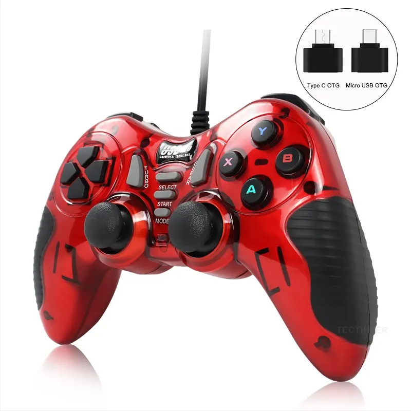 USB Wired Gamepad For Android/Set-Top Box/Joystick PC Game Controller For Sony PS3 Accessories Game Console Universal Interface