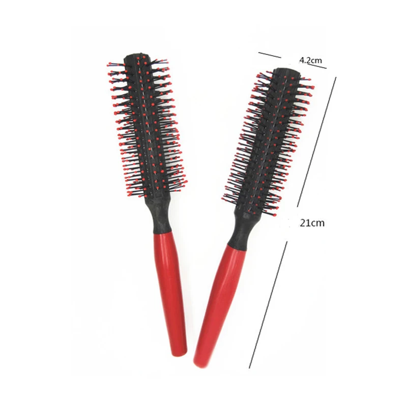 

Curly Hair Comb Spiral Professional Plastic Round Brush Roller Hairstyle Massager Hairbrush Dressing Salon Barber Comb