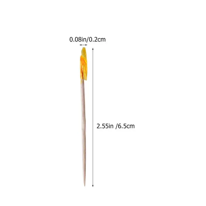 240 шт. палочки для коктейлей еды красочные дизайнерские вилка цветов и фруктов