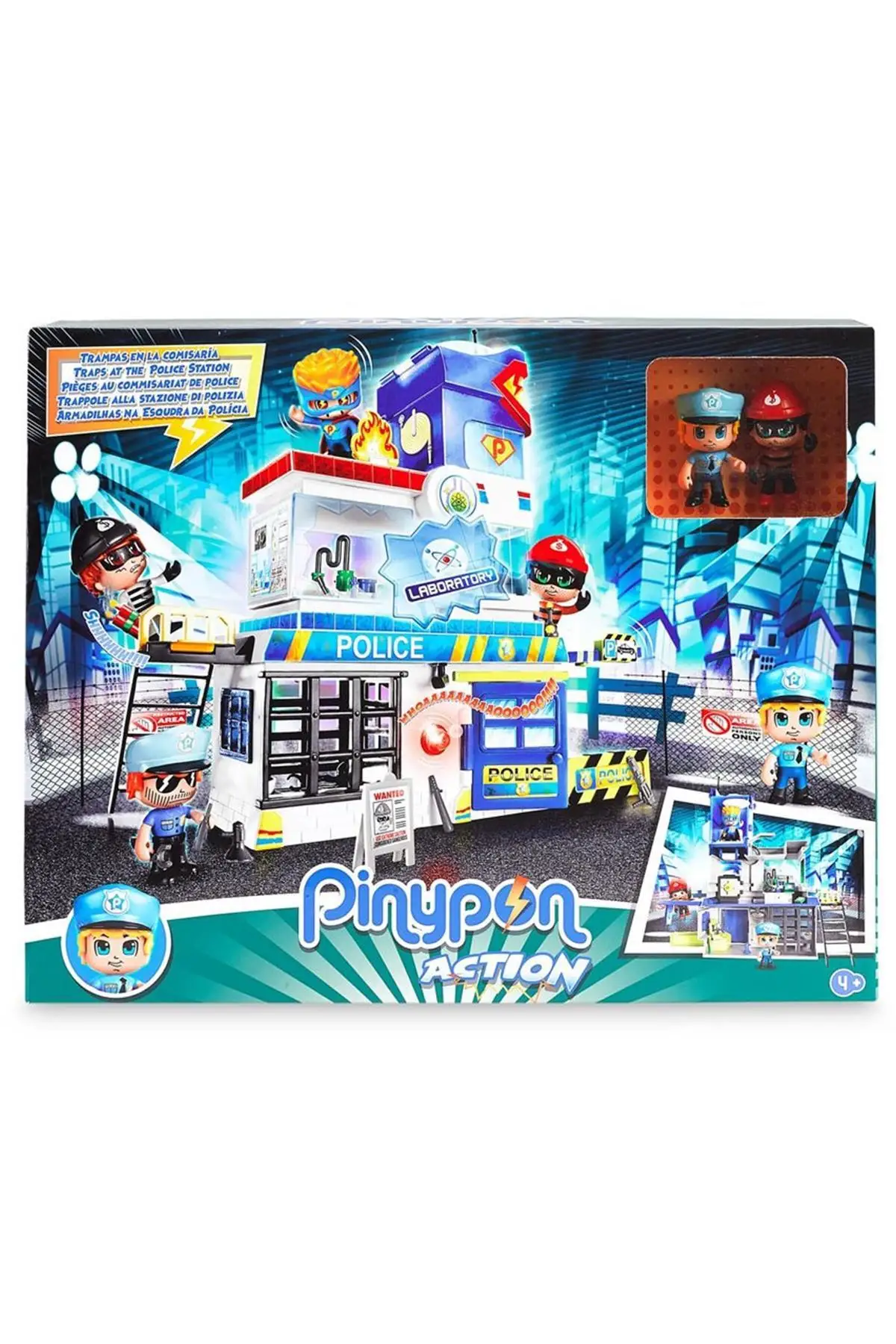 Бренд: RENNWAY 700014493 Pinypon Polis Center Play Set/+ 4 года/Цена со скидкой Категория: коробка |