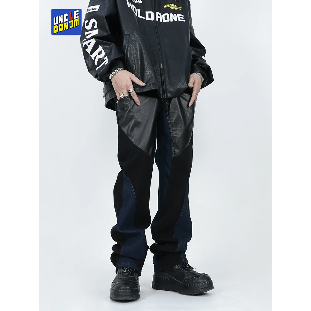 Black Jeans Y2k Men’s Jeans Streetwear Pants For Men Street Wear Cargo Pants Men Clothing Y2k Clothes Men