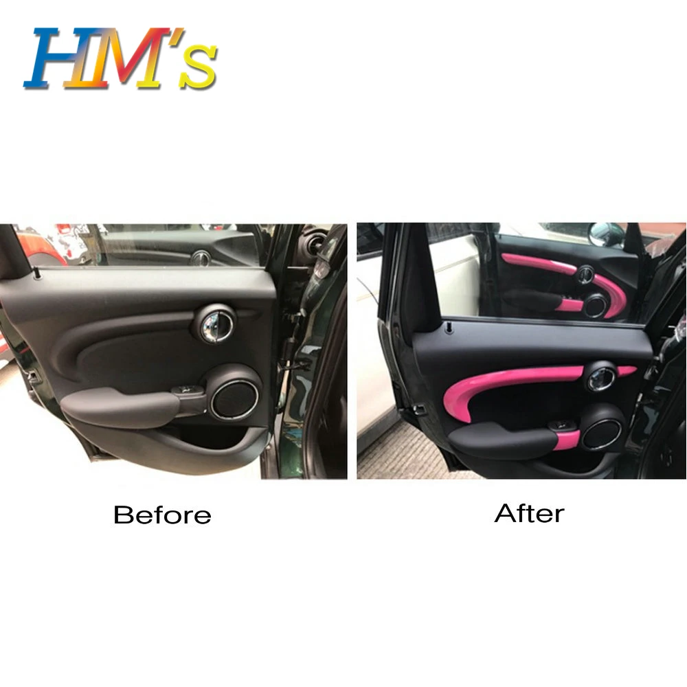 Для MINI Cooper F55 Автомобильная дверь антицарапающаяся декоративная наклейка крышка