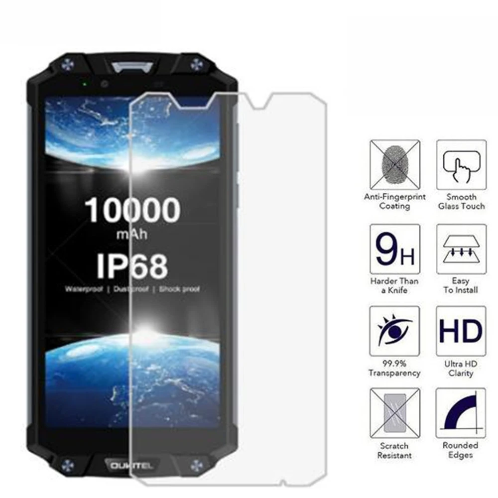 Чехол для Oukitel WP7 WP6 WP2 WP5 WP8 Pro стеклянная Защитная пленка экрана телефона WP 6 2 7 8 5