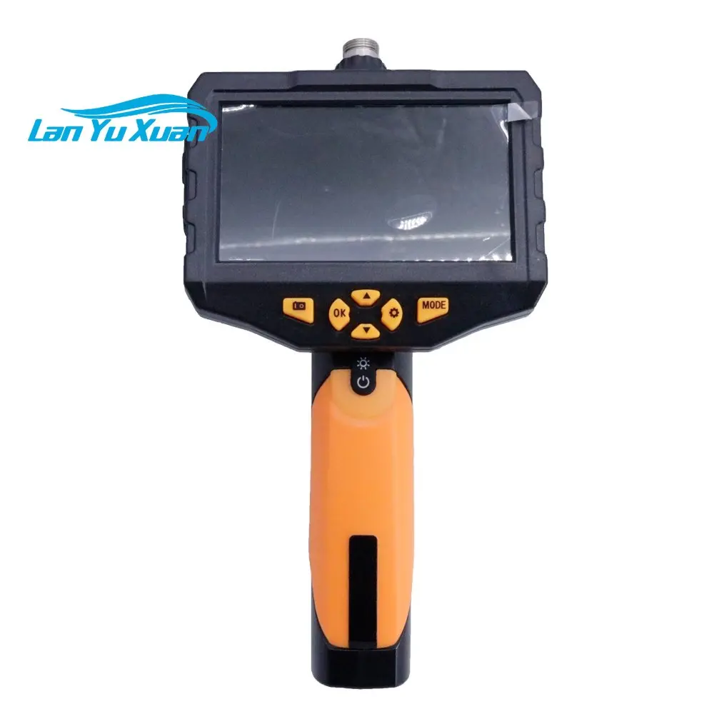 

NTS300 Inspection Camera 4.3 LCD 720P Endoscope 180 Rotation 1m Cable Diameter 3.9mm