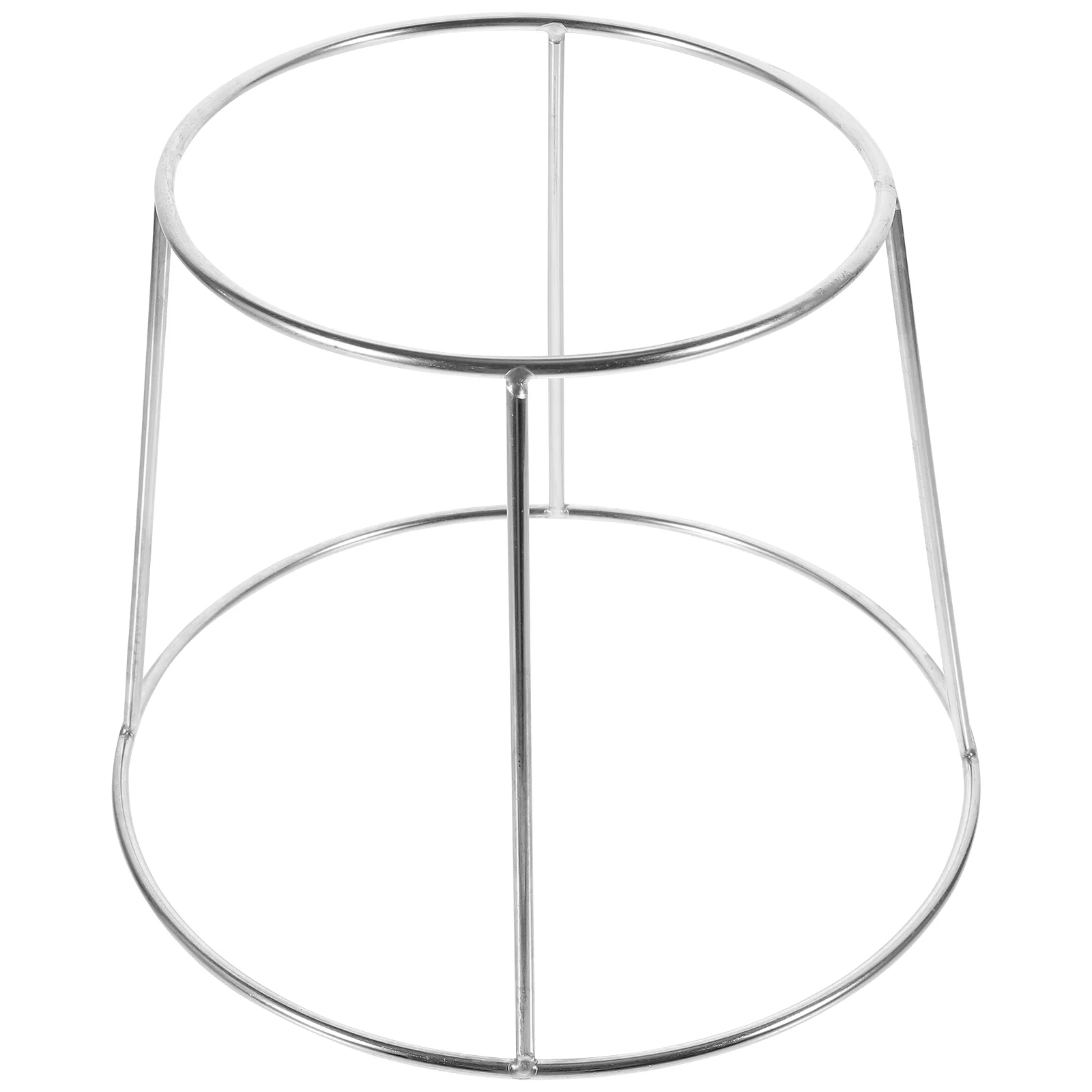 

Stainless Steel Seafood Display Rack Double Rack Holder Stand Buffet Serving Tray Stand