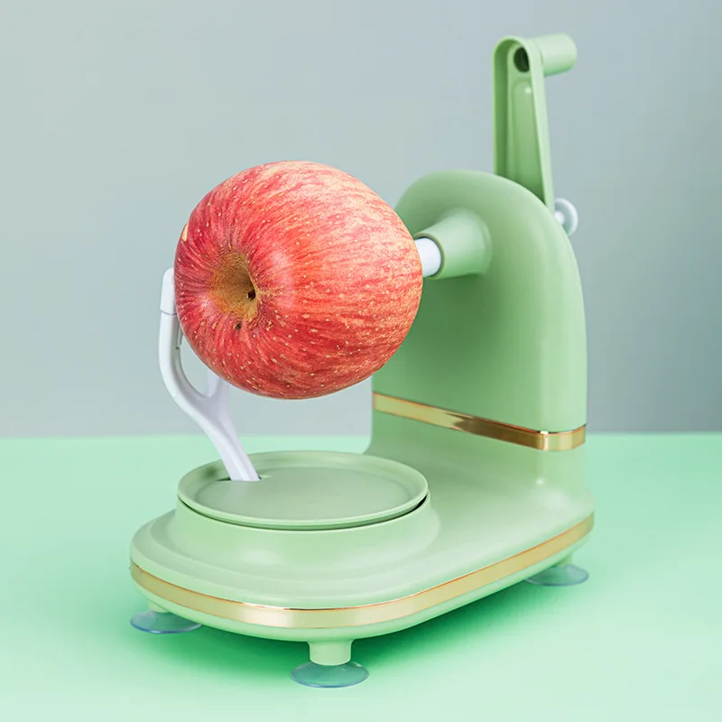 

New Material Sea Shell Gold Apple Peeling Machine Cut Hand-Twisted Fruit for MacOS New Peeler Apple Pear