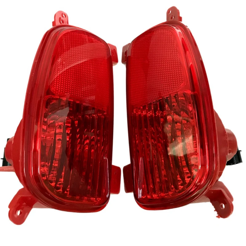

1Pair Car Rear Bumper Fog Light Parking Warning Reflector Taillights For KIA Sorento 2013 2014