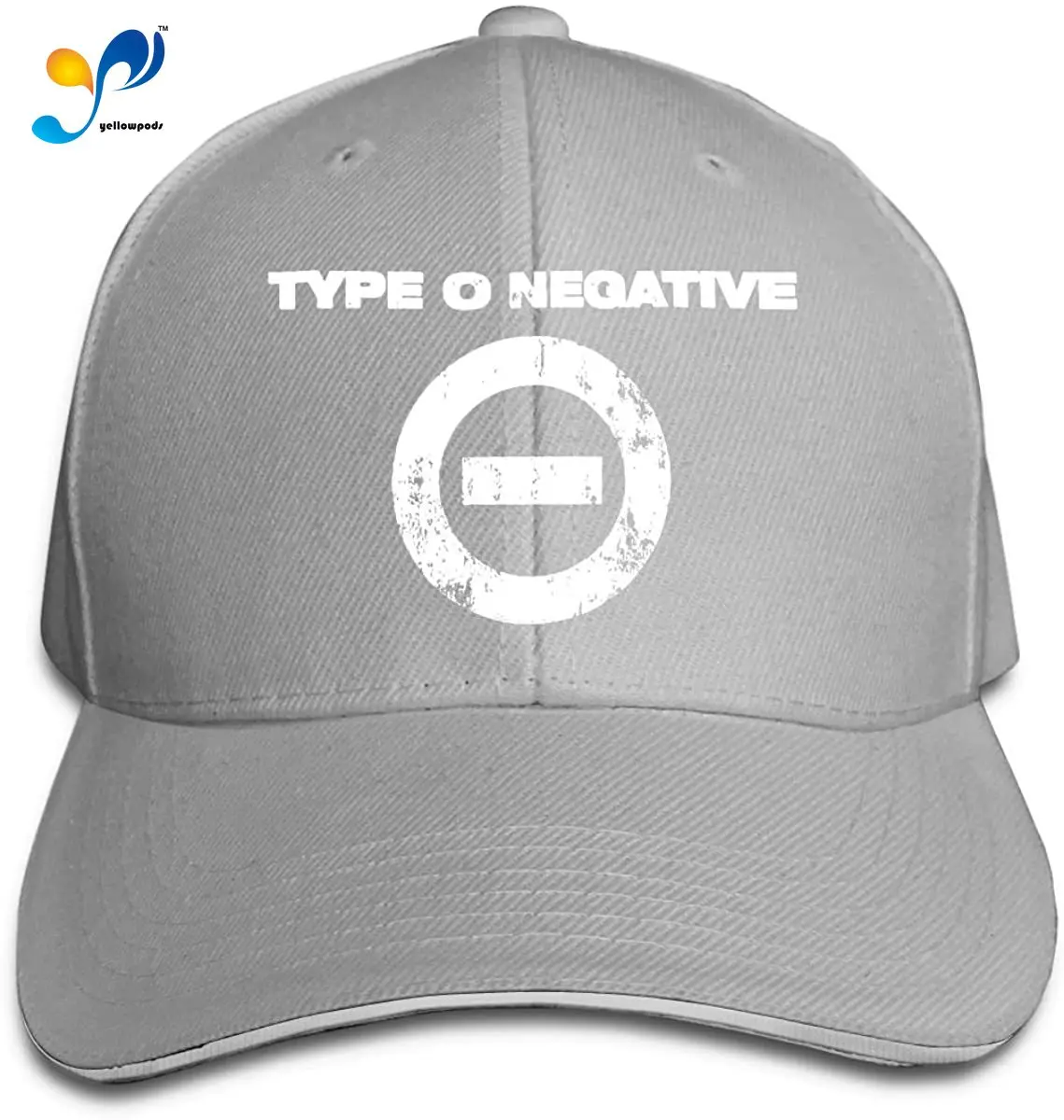 

Type O Negative Hip Hop Baseball Cap Golf Trucker Baseball Cap Adjustable Peaked Sandwich Hat Black Unisex Casquette Black