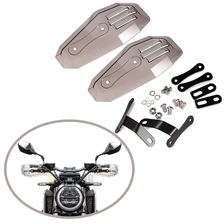 

Motorcycle Hand Guard Wind Deflector Shield Hand Protector Shield Falling Protection Fit for Harley Honda Yamaha Suzuki Chopper