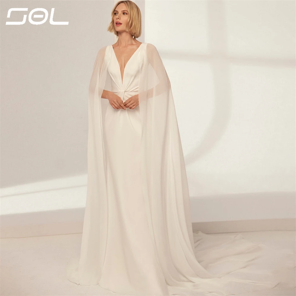 Женское свадебное платье с юбкой-годе