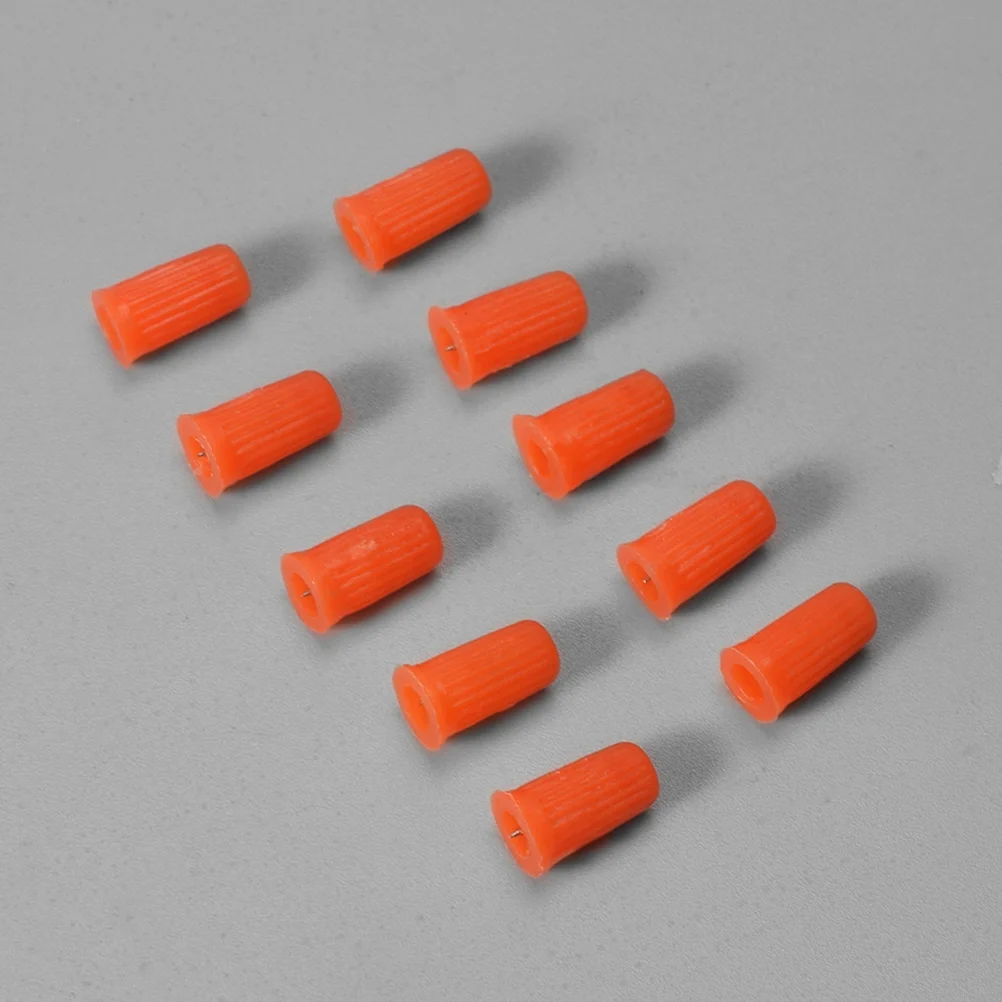 

100pcs Glue Bottle Plugs Bottle Plug Caps Red Glue Caps Eyelash Caps Eyelash Glue Blocking