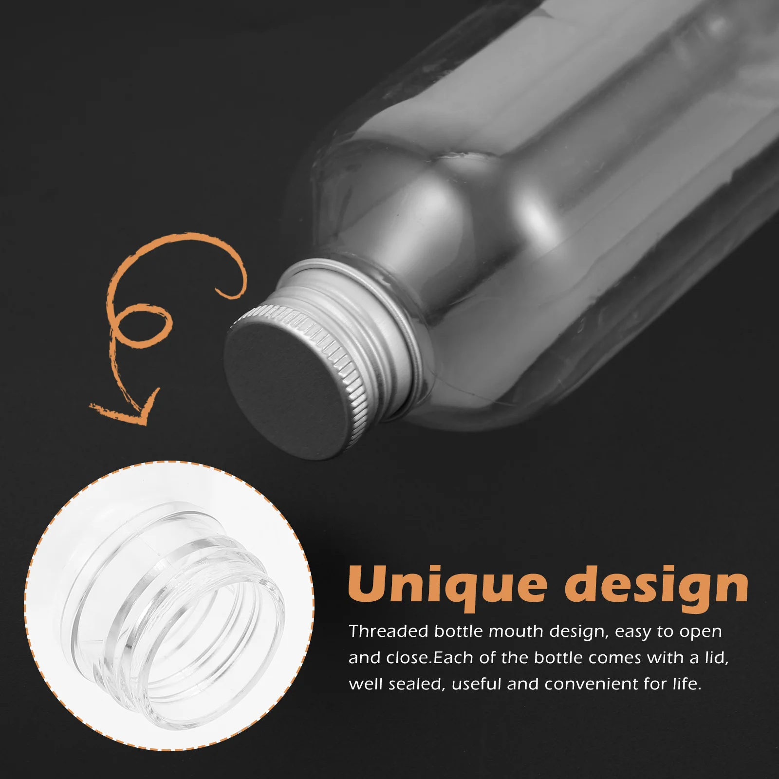 10 шт. бутылки для напитков без запаха аксессуары сока бытовые пустые